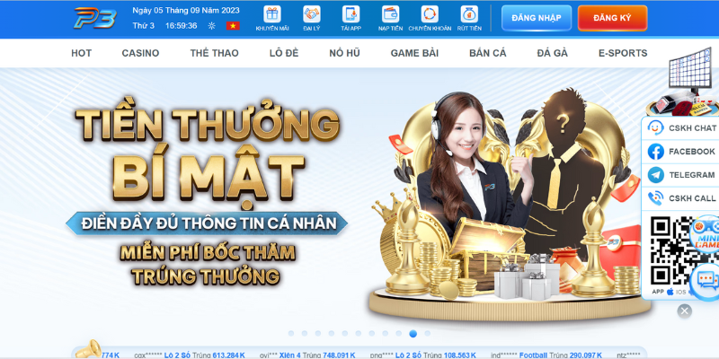 Một vài thông tin về nhà cái cá độ đổi thưởng P3 nóng nhất ngày nay
