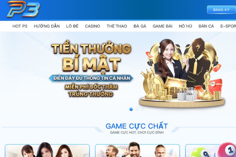 Giới Thiệu P3 – Nhà Cái Uy Tín Hàng Đầu ngày nay