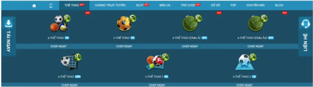 Top trang cá độ thể thao uy tín nhất ngày nay