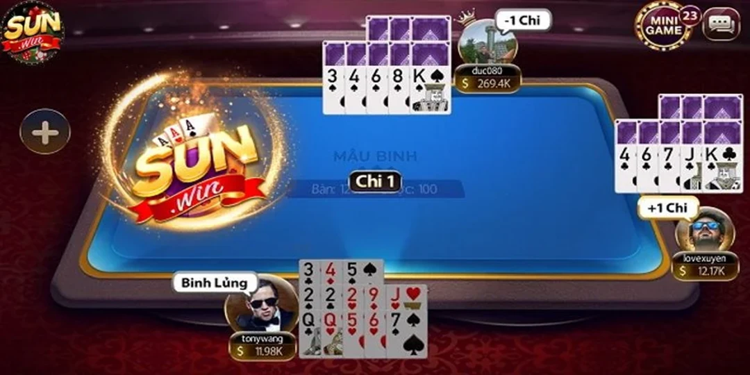 Sunwin địa chỉ chơi mậu binh trực tuyến với ưu đãi khủng